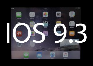 iOS 9.3