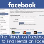 Find Friends on Facebook