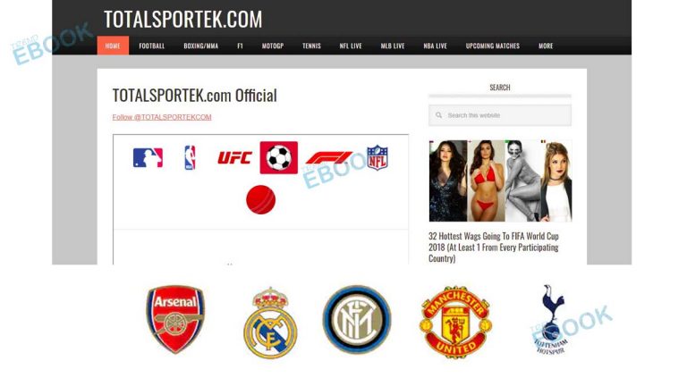 TotalSportek - Stream Live Match on TotalSportek.com