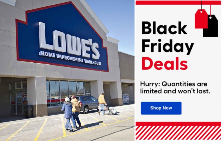 Lowes Black Friday 2021 – Deals Available on Lowes’s Black Friday