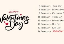 Valentine Week 2022 – Which are the Days of Valentine Week | Valentine’s Week Full List 2022 Valentine Week 2022 - Which are the Days of Valentine Week | Valentine's Week Full List 2022