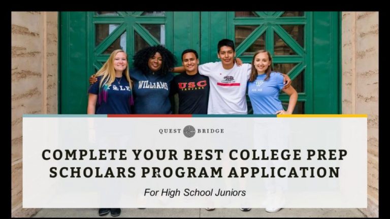 Questbridge Scholarship – How to Apply Online