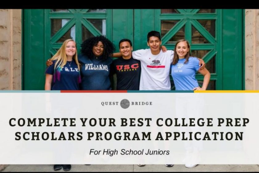 Questbridge Scholarship - How to Apply Online