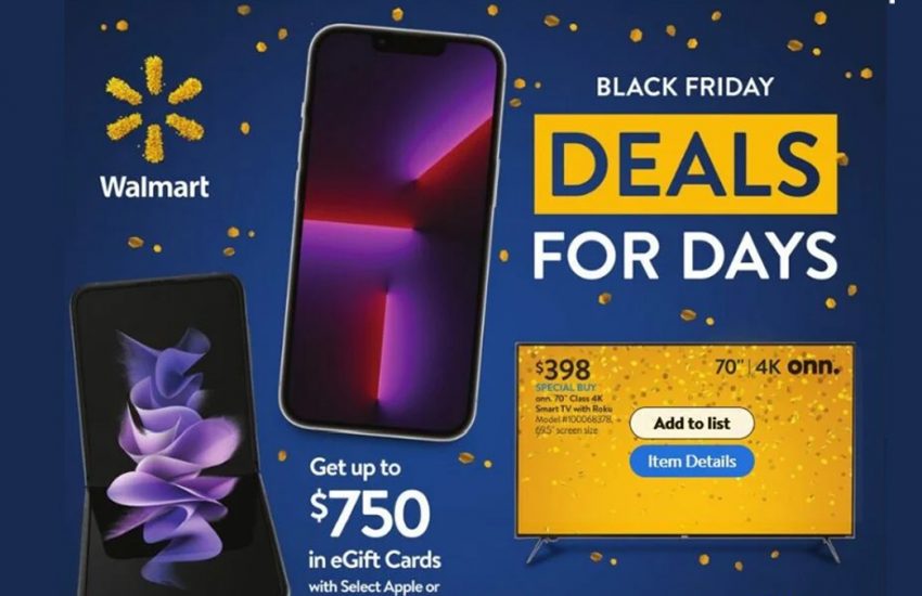 Black Friday Deals 2022 Walmart