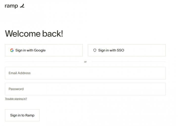 Ramp Login - How to Access My Account Online