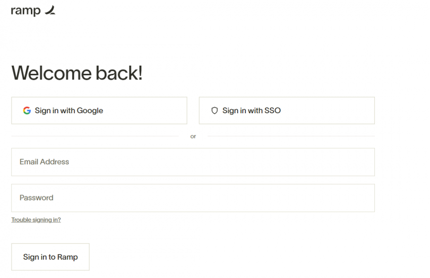 Ramp Login - How to Access My Account Online