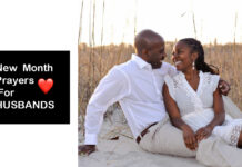 New Month Prayer for Husband