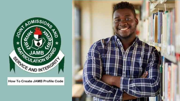 How to Create JAMB Profile Code