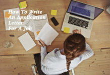 How To Write An Application Letter For A Job How To Write An Application Letter For A Job