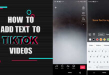 How to Add Texts to TikTok Videos How to Add Texts to TikTok Videos