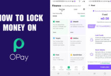 How to Lock Money on OPay How to Lock Money on Opay