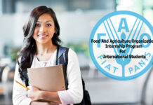Food And Agriculture Organization Internship Program For International Students