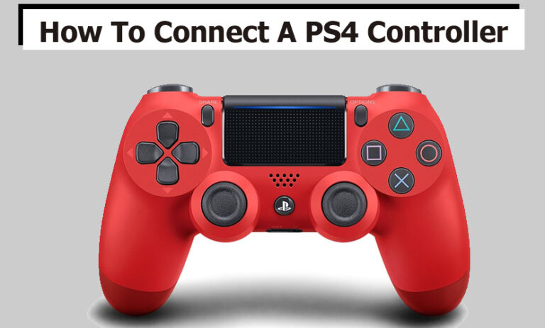 How To Connect A PS4 Controller