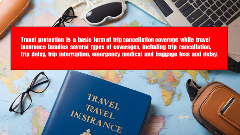 What’s the Difference Between Travel Protection and Travel Insurance?