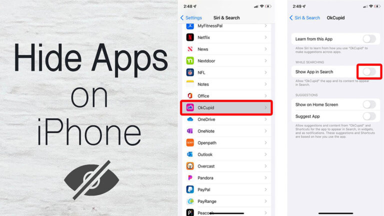 How to Hide Apps on Your iPhone