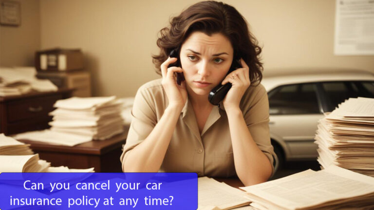 Can You Cancel Your Car Insurance at Any Time?