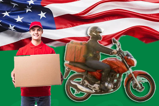 Dispatch rider in the USA with visa sponsorship